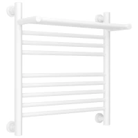 Полотенцесушитель водяной 500x500 белый матовый Сунержа Богема с полкой+ 30-0223-5050