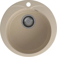 Кухонная мойка GranFest Rondo 480 47,5x47,5 см, кашемир