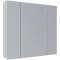 Зеркальный шкаф 90x79 см белый глянец Lemark Universal LM90ZS-U - 1