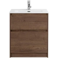 Тумба под раковину BelBagno Kraft KRAFT39-600/390-2C-PIA-RT 60,5 см, напольная, Rovere Tabacco