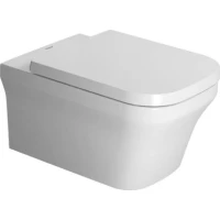 Унитаз подвесной Duravit P3 Comforts 2561090000 безободковый, альпийский белый