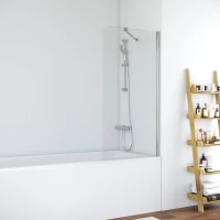 Шторка на ванну Vegas Glass EV ST 76 08 02 R 76 см R, профиль хром, стекло шиншилла