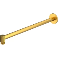 Кронштейн для верхнего душа Whitecross Y Y1309GLB 404 мм, настенный, золотой матовый