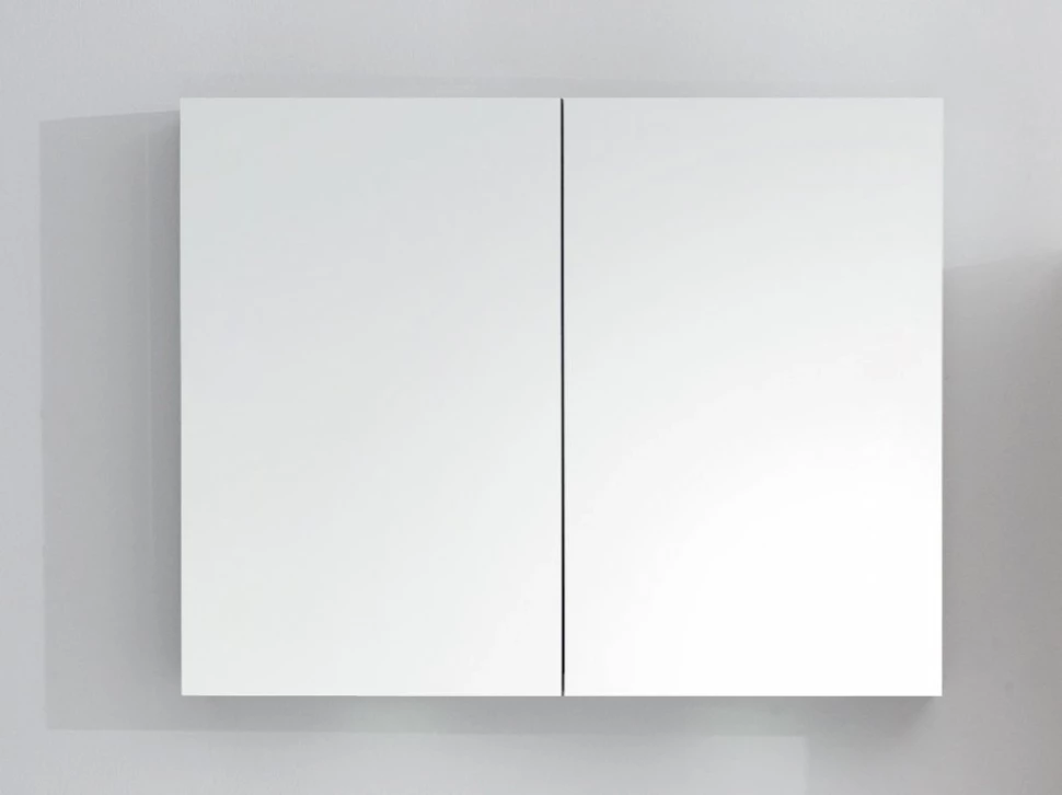 Зеркальный шкаф с нижней подсветкой 90х70 см BelBagno SPC-2A-DL-BL-900 - фото 2