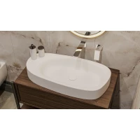 Раковина 70x35 см Whitecross Moonstone F 0732.070035.200