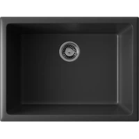 Кухонная мойка Omoikiri Natceramic Okinoshima 61-U/I-BL 4997063 61x46 см, черный