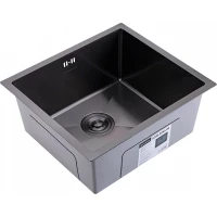 Кухонная мойка Splenka S700.5045.09 50x45 см, графит матовый