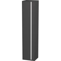 Пенал Duravit Ketho KT1255L4949 подвесной L, графит матовый