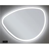 Зеркало Xpertials Stone 84354135-43530 80x70 см, с LED-подсветкой, сенсорным выключателем, диммером, антизапотеванием