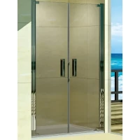 Душевая дверь WeltWasser 600K2-120 10000002736 120 см, профиль хром, стекло прозрачное