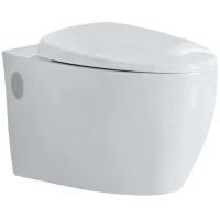 Унитаз подвесной Jaquar Vignette VGS-WHT-81953UF безободковый, с сиденьем микролифт, белый