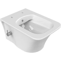 Унитаз подвесной Boheme Mirage 965-2 безободковый, с функцией биде, белый