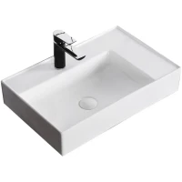 Раковина-чаша Ceruttispa CR0017 60,5x38 см, накладная, белый