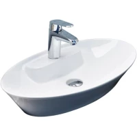 Раковина-чаша CeramaLux 9398 61x36 см, накладная, белый