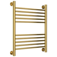 Полотенцесушитель водяной 600x500 золотой Сунержа Богема+ 03-0220-6050