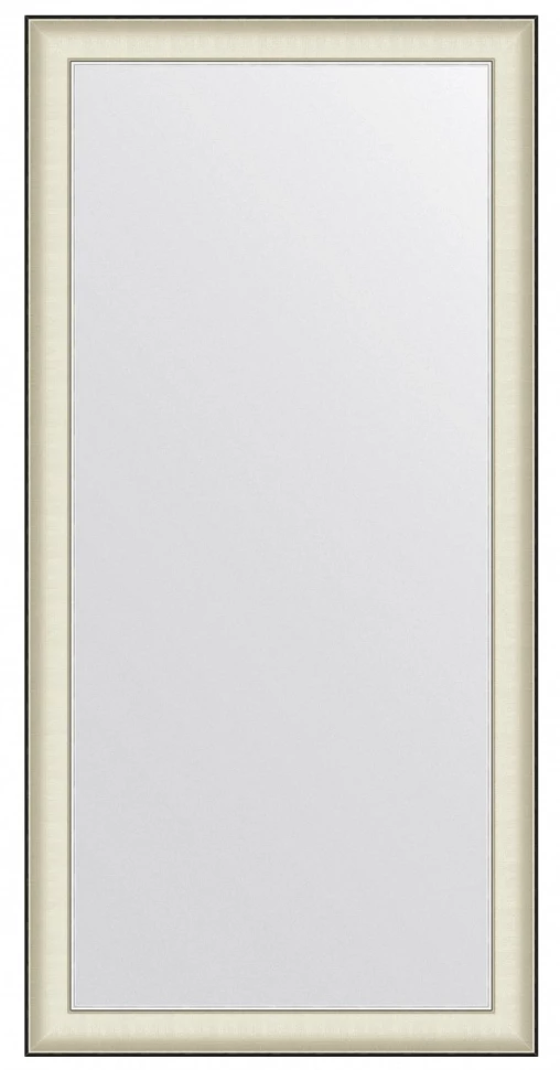 Зеркало 78x158 см белая кожа с хромом Evoform Definite BY 7635 зеркало 78x158 см белая кожа с хромом evoform definite by 7635