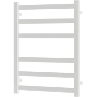 Полотенцесушитель водяной Point Меркурий П6 PN83156W 600x530, белый матовый