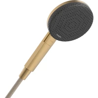 Душевая лейка Hansgrohe Raindance Alive Select S 24511140 125 мм, 3 режима, бронза