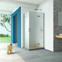 Душевой уголок Vegas Glass AFA-F Retta 100*90 07 10 R 100x90 см R, профиль матовый хром, стекло сатин