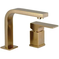 Смеситель для раковины без донного клапана Remer Absolute AU57VO