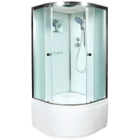 Душевая кабина 100x100x220 см Deto D10S матовое