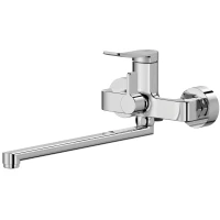 Смеситель для ванны Splenka S31.22 универсальный, с душевым гарнитуром, хром