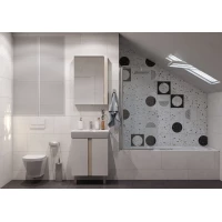 Комплект мебели дуб верона/белый глянец 60 см Акватон Кантри 1A257401AHB20 + 1WH302186 + 1A257702AHB20