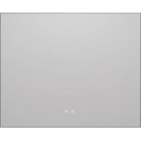 Зеркало Vincea VLM-4F100GM-2 100x80 см, с LED-подсветкой, сенсорным выключателем, диммером, антизапотеванием, вороненая сталь