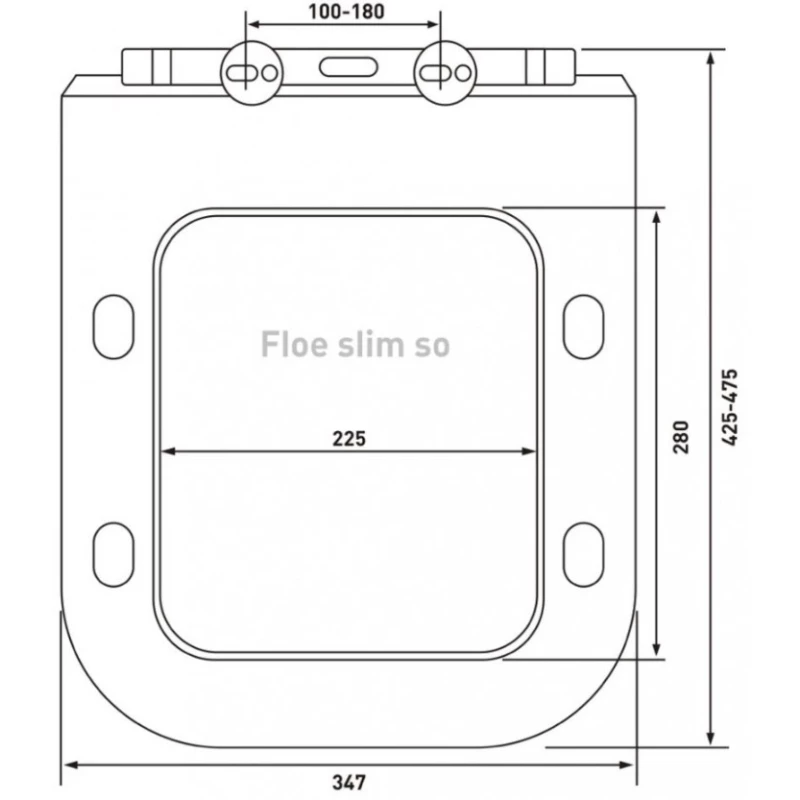 Подвесной безободковый унитаз с сиденьем микролифт Berges Floe S 082134