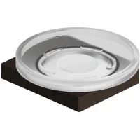 Мыльница Kludi Vela C 31985N2 настенная, оружейная сталь матовый