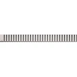Изображение товара декоративная решетка 1444 мм alcaplast line глянцевый хром line-1450l
