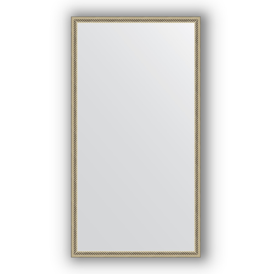 Зеркало 58х108 см витое серебро Evoform Definite BY 0725