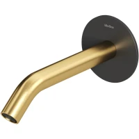 Излив для ванны Allen Brau Priority 5.31A18-31GB 157 мм, черный матовый/золотой матовый
