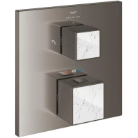 Термостат для ванны Grohe Allure Brilliant 24429AL0 встраиваемый, темный графит матовый