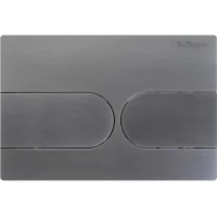 Кнопка смыва BelBagno BB-11-GM для инсталляции, оружейная сталь матовый