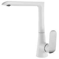 Смеситель для кухни хром/белый IDDIS CalIpso CALSBL0i05