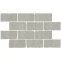 Декор Сан-Марко мозаичный серый светлый матовый обрезной 46,5x26,5x0,9