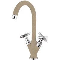 Смеситель для кухни Florentina Ita AV хром/песочный 30.29H.1120.107