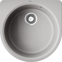 Кухонная мойка Omoikiri Artgranit Akegata 51-GR 4993756 51x51 см, ленинградский серый