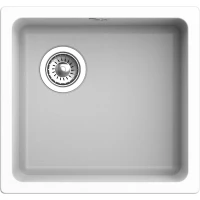 Кухонная мойка Rivelato Berkana BK-45 brina 49x46 см, иней