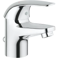 Смеситель для раковины с донным клапаном Grohe Euroeco 23262000