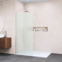 Неподвижная перегородка 80 см RGW WA-002 Walk-in 35100208-21 матовое