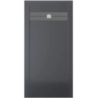 Душевой поддон Allen Brau Infinity 8.21007-AM 160x90 см, из литьевого мрамора, прямоугольный, антрацит матовый