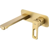 Смеситель для раковины Raglo R51.11.03 встраиваемый, золотой матовый