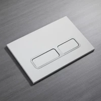 Кнопка смыва Veconi Flush V13 FLV13-WC для инсталляции, белый глянец/хром/белый глянец