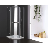 Душевой уголок Cezares Bergamo-Arco 90x90 см прозрачное стекло BERGAMO-W-R-1-90-ARCO-C-Cr-L