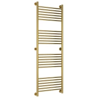 Полотенцесушитель водяной 1500x500 перемычка выгнутая золотой Сунержа Богема+ 03-0221-1550