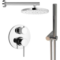 Душевой комплект 250 мм Paini Cox 78CRSET26911SH