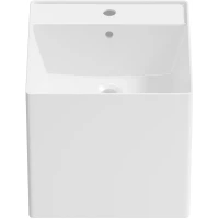 Раковина Wellsee M1 Limited Edition 31880400S 42x42 см, подвесная, белый