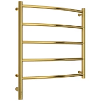 Полотенцесушитель электрический 600x600 золотой МЭМ левый Сунержа Галант 3.0 03-5800-6060